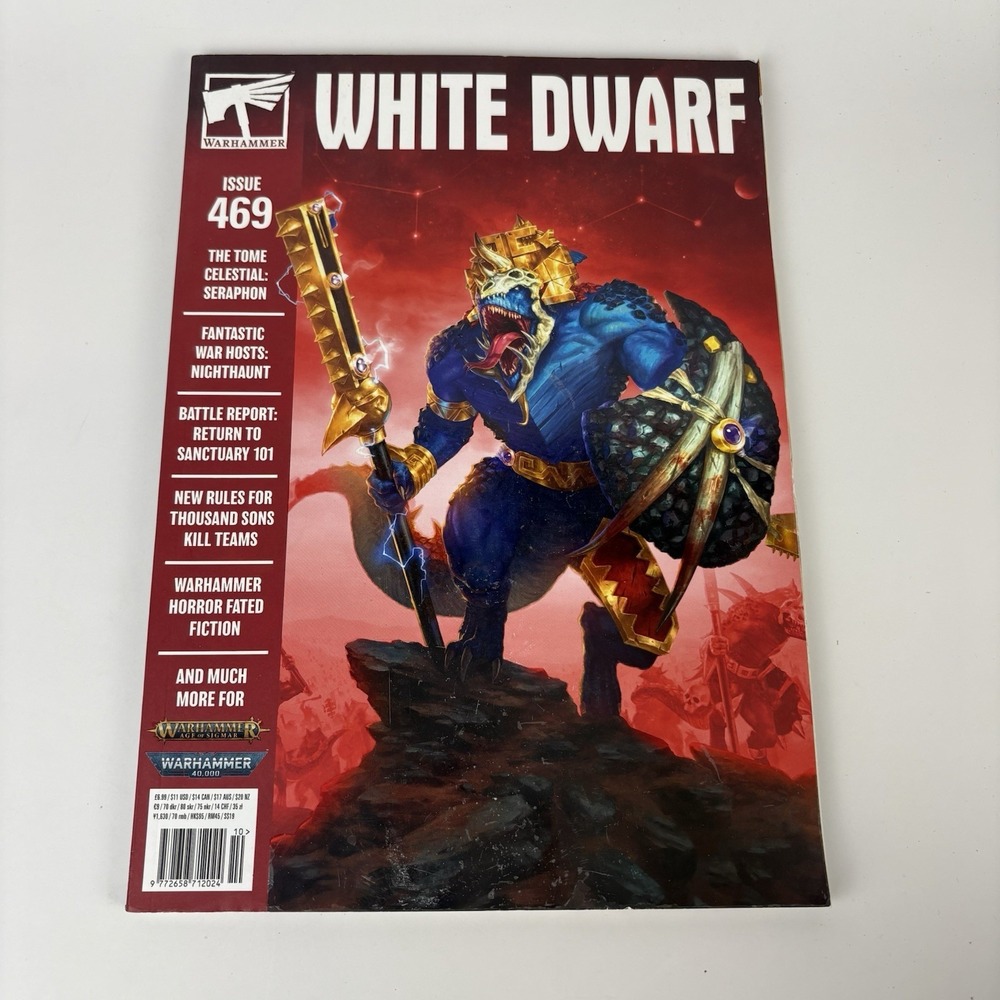 White Dwarf 469 - #wd469 - White Dwarf Warhammer 40k